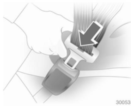 OPEL ZAFIRA 3 2013 - Ceinture de sécurité à trois points - 2