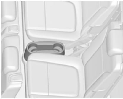 OPEL ZAFIRA 3 2013 - Porte-gobelets arrêté - 1