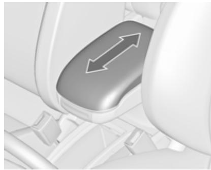 OPEL ZAFIRA 3 2013 - Rangement dans les accoudoirs - 1