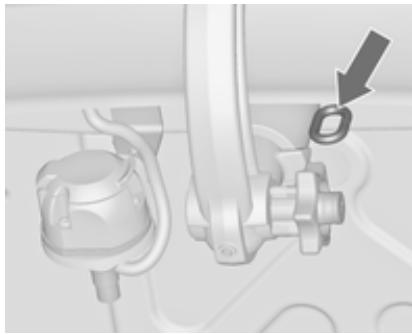 OPEL ZAFIRA 3 2013 - Oeillet pour cable de rupture d'attelage - 1