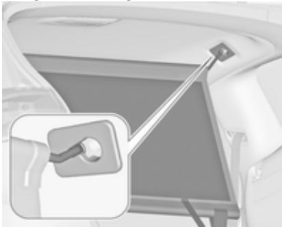 OPEL ZAFIRA 3 2013 - Pose derrière la deuxieme rangée de sièges - 1