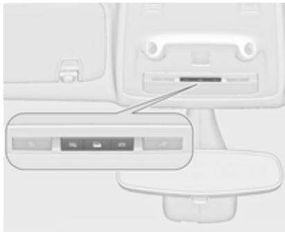 OPEL ZAFIRA 3 2013 - Plafonnier avant - 1