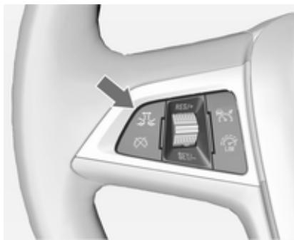 OPEL ZAFIRA 3 2013 - Réglage de distance vers l'avant - 1