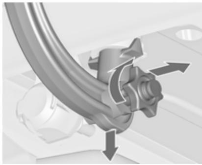 OPEL ZAFIRA 3 2013 - Démontage de la barre d'attelage - 1