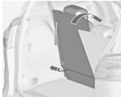 OPEL ZAFIRA 3 2013 - Rabattement des sièges de la troisième rangée - 2