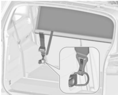 OPEL ZAFIRA 3 2013 - Pose derrière la deuxieme rangée de sièges - 2