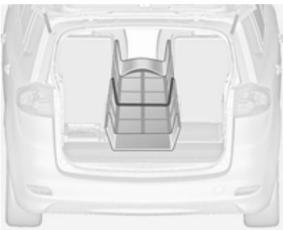 OPEL ZAFIRA 3 2013 - par ex. seul le dossier central est rabattu. - 3