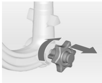 OPEL ZAFIRA 3 2013 - Contrôle du serrage de la barre d'attelage - 2