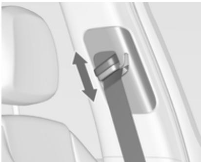 OPEL ZAFIRA 3 2013 - Réglage en hauteur - 1