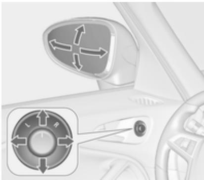 OPEL ZAFIRA 3 2013 - Réglage des rétroviseurs   Rétroviseur interieur - 2