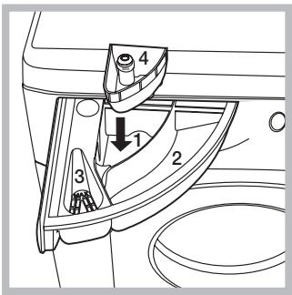 HOTPOINT BHWD 125 GCC - Tiroir à produits lessiviels - 1