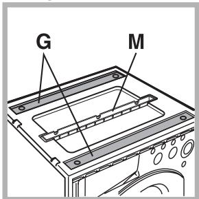 HOTPOINT BHWD 125 GCC - Accessories provided for the height adjustment. - 1