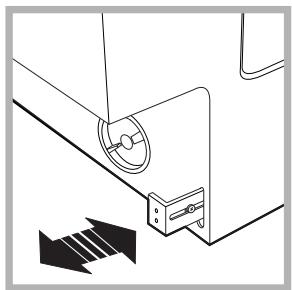 HOTPOINT BHWD 125 GCC - Inserting the machine into the Cabinet. - 4