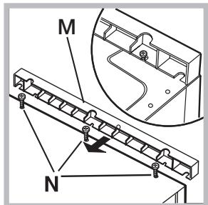 HOTPOINT BHWD 125 GCC - Adjusting the appliance height. - 2