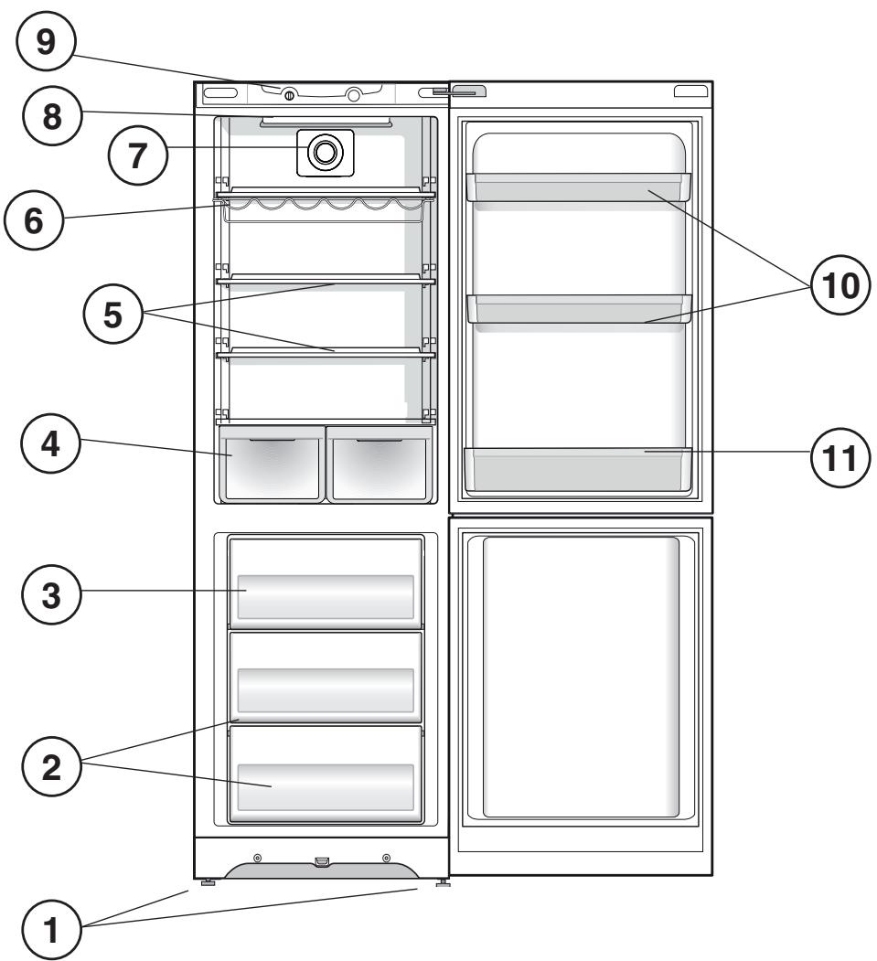 HOTPOINT EBM 17211 V D - Geräteansicht - 1