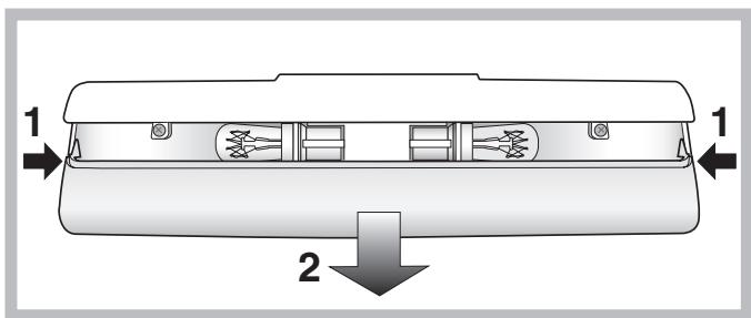 HOTPOINT EBM 17211 V D - Remplacement de l'ampoule d'éclairage * - 1
