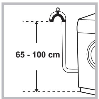 HOTPOINT RPD 965 DD EU - Tilkoling av utlpsslangen - 1