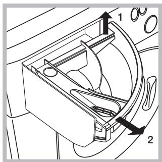 HOTPOINT RPD 965 DD EU - Rengjore sapeskuffen - 1