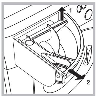 HOTPOINT RPD 965 DD EU - Pesuainelokerikon puhdistaminen - 1