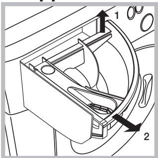 HOTPOINT WMG 8237BS EU - Καθαρισμός του συρταριού απορρυπαντικών - 1