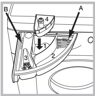 HOTPOINT WMG 8237BS EU - Чекмедже за перилни препарати - 1