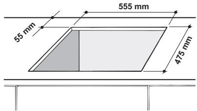 HOTPOINT DD 752 P/HA - Fitting the appliance - 2