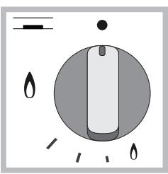 HOTPOINT PKL 752 T/IX/HA - Discrete afregeling van de vlam - 1