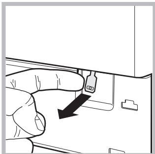 HOTPOINT RPG 822 KK EX - Opening the porthole door manually - 3