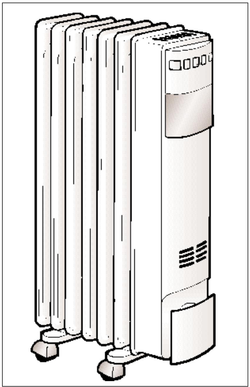 CALOR CHAUFFAGE RADIATEUR BAIN DHUILE 6564 - 1