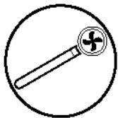 CALOR 6618 - Modèle 6670 (mono-puissance convecteur ou soufflant) (2 boutons) - 2