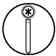CALOR 6618 - Mod. 6616: (1 knop) - 2