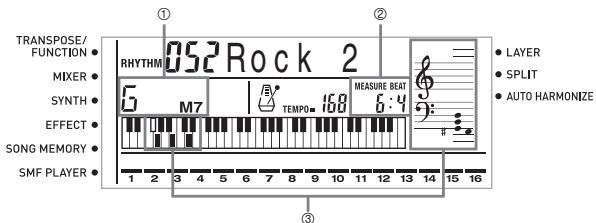 CASIO CTK-900 - Pour utiliser l'accompagnement automatique - 1