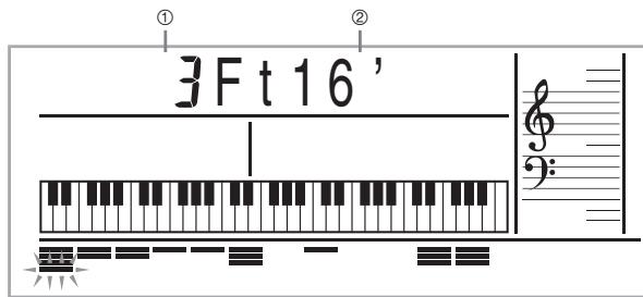 CASIO CTK-900 - Pour éditer une sonorité d'orgue - 1