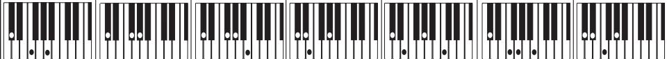 CASIO CTK-900 - Charte des accords FINGERED - 2