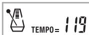 CASIO CTK-900 - Pour ajuster le tempo - 1