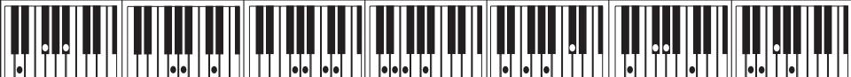 CASIO CTK-900 - Charte des accords FINGERED - 3