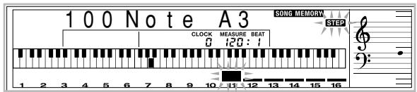 CASIO PX-410R - Pour corriger les erreurs survenues lors de l'enregistrement échelonné - 3