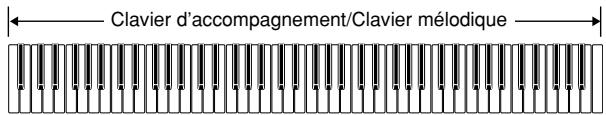 CASIO PX-410R - Clavier d'accompagnement et clavier mélodouble FULL RANGE CHORD - 1