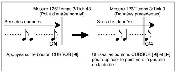 CASIO PX-410R - Pour corriger les erreurs survenues lors de l'enregistrement échelonné - 2
