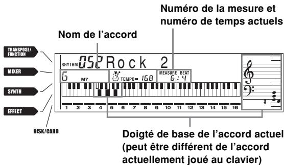 CASIO WK-3700 - Pour utiliser l'accompagnement automatique - 1