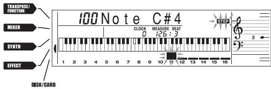 CASIO WK-3700 - Pour corriger les erreurs survenues lors de l'enregistrement échelonné - 1
