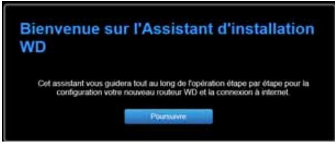 WESTERN DIGITAL WD MY NET N900 CENTRAL 1 TO - Configuration d'un nouveau routeur - 1