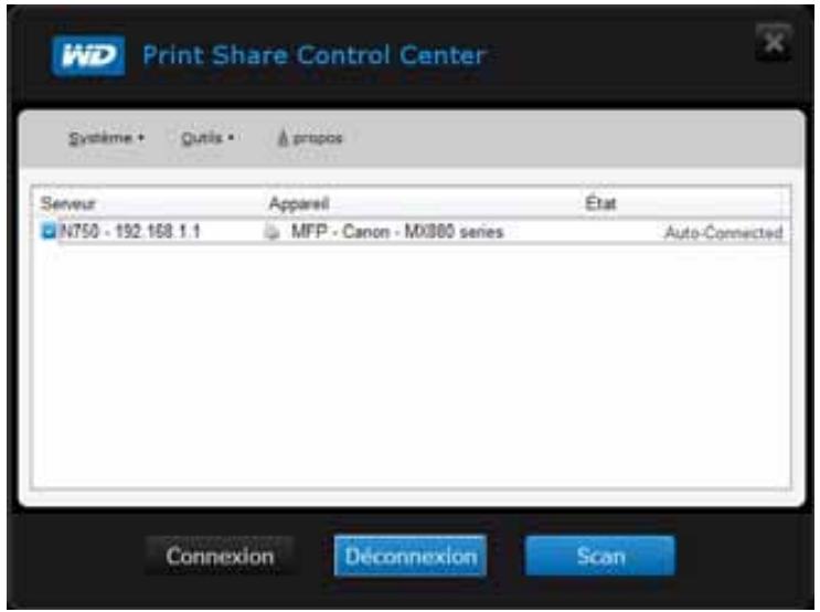 WESTERN DIGITAL WD MY NET N900 CENTRAL 1 TO - Installation de WD print share (windows) - 1