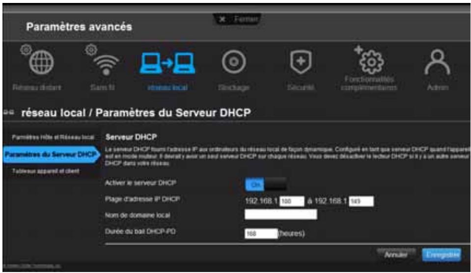 WESTERN DIGITAL WD MY NET N900 CENTRAL 1 TO - Pour configurer un serveur DHCP sur le routeur my net : - 1