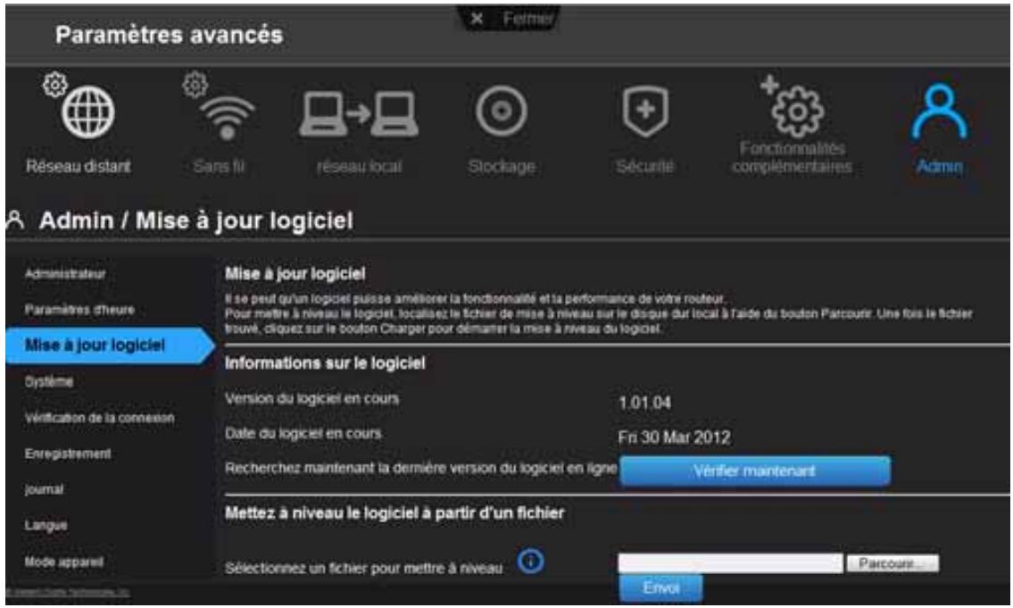 WESTERN DIGITAL WD MY NET N900 CENTRAL 1 TO - Mise à jour du micrologiciel du routeur 8 - 1
