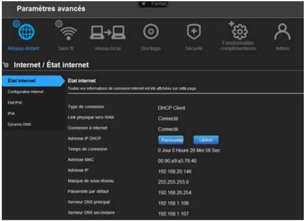 WESTERN DIGITAL WD MY NET N900 CENTRAL 1 TO - Écran habituel des paramètres avancés - 3