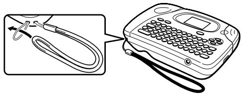 CASIO KL-100E - Utilisation de la sangle - 1