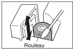CASIO KL-780 - Pour nettoyer la tête d'impression et le rouleau - 3