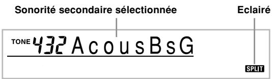 CASIO WK-3800 - Sélectionnez d'abord la sonorité principale. - 1