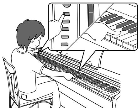 CASIO CELVIANO AP 220 - Bouton de fonction (FUNCTION) - 1